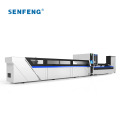 CNC metal tube fiber laser cutter SF6020T 1500W